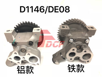 D1146 / DE08 Daewoo Motor Aksesuarları ile İki Tip Ekskavatör Dizel Motor Yağı Pompası