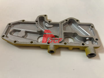 Ekskavatör Dizel Motor Parçaları İçin Motor C7 Yağ Soğutucu Kapağı