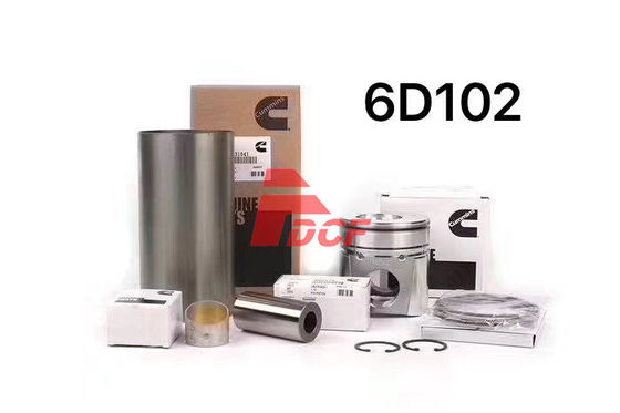 Dizel motoru Piston Liner Kit Silindir Değiştirme Montajı Ekskavator için